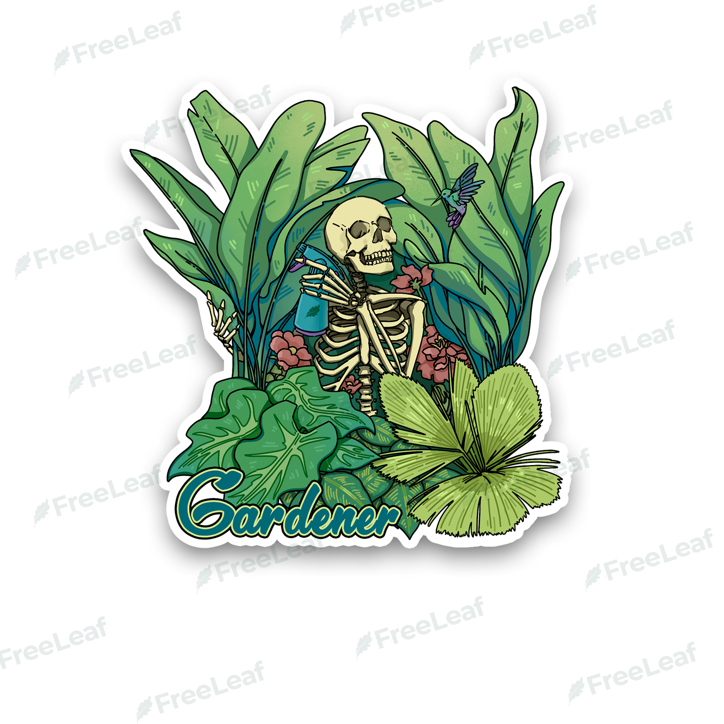 Gardener Sticker
