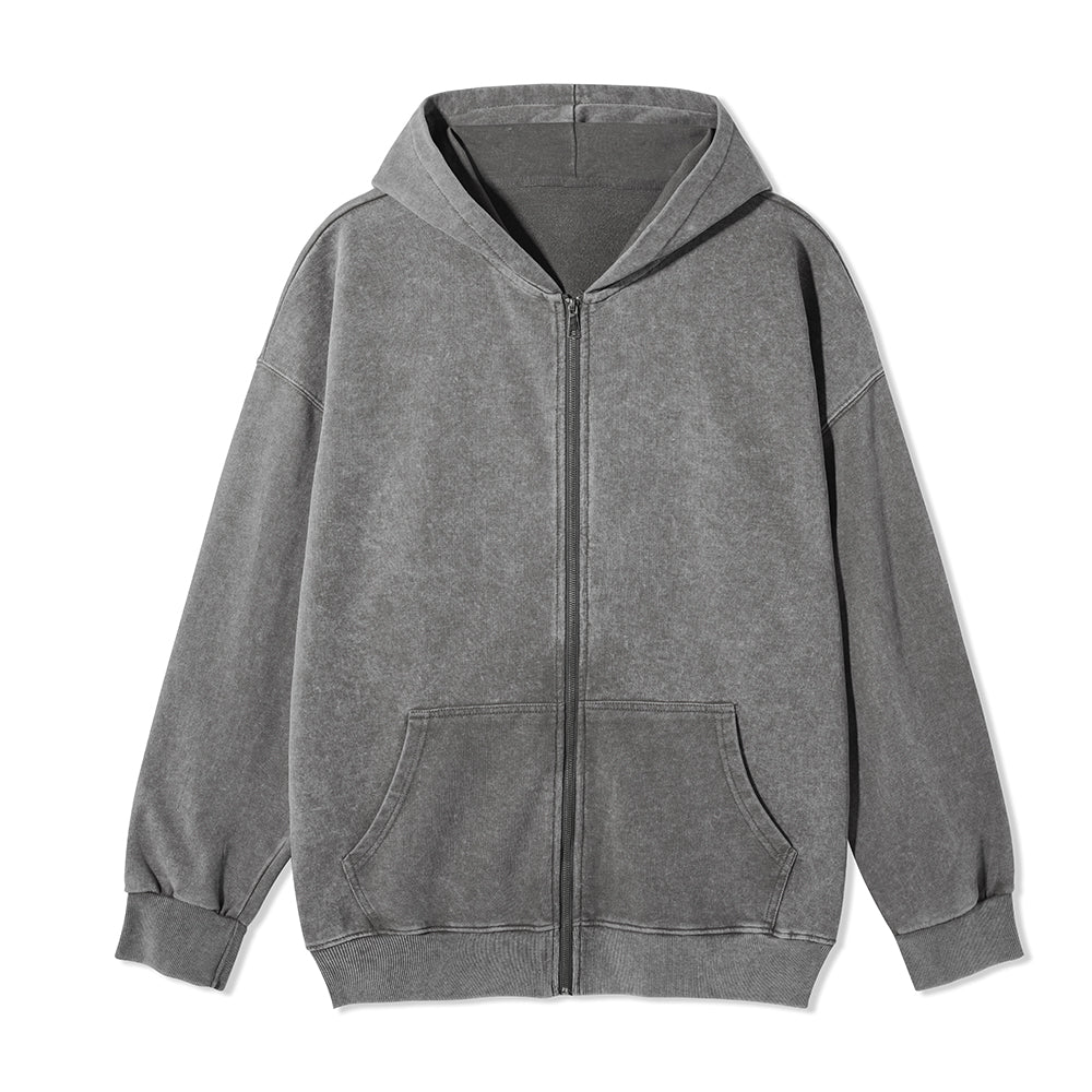 Freeleaf Be Kind Full-Zip Back-printed Hoodie