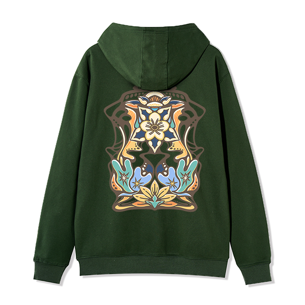 freeleaf-aquilegia-formosa-back-printed-unisex-nature-inspired-fleece-full-zip-hoodie-copy