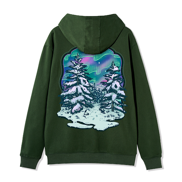 freeleaf-winter-aurora-back-printed-unisex-fleece-full-zip-hoodie