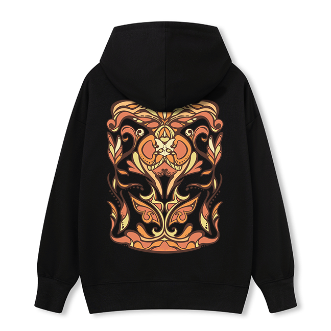 Freeleaf Golden Glow Unisex Nature Inspired Hoodie