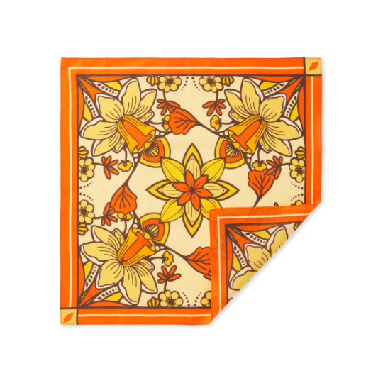 Freeleaf Spring Flower Thistles Bandana
