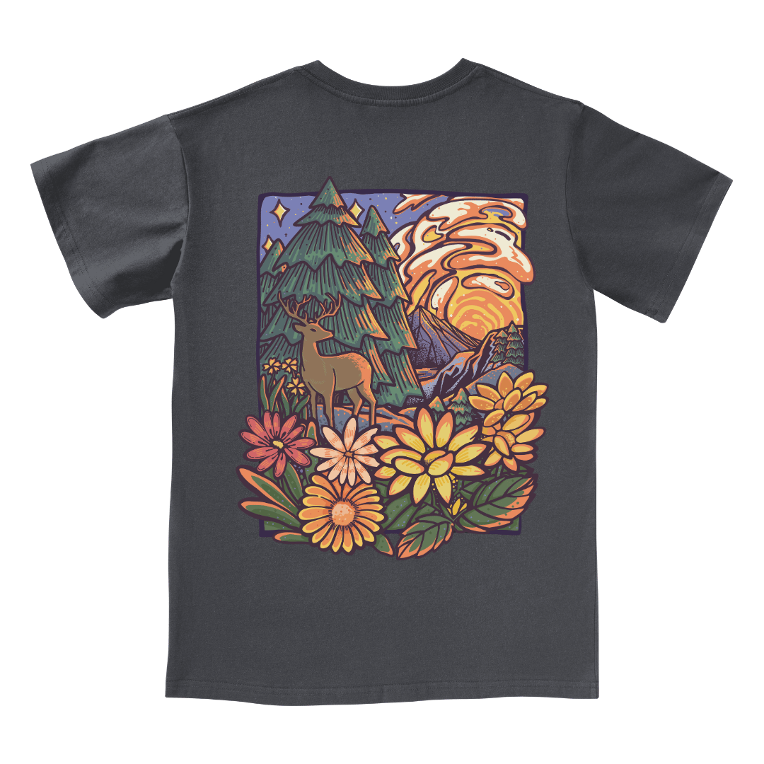 Wander In The Forest V-neck Tee