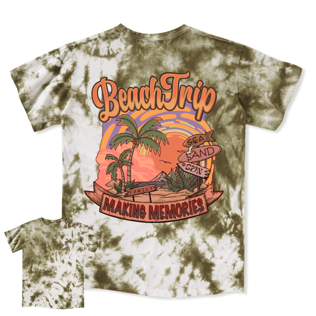 Vacation Tie Dye Tee