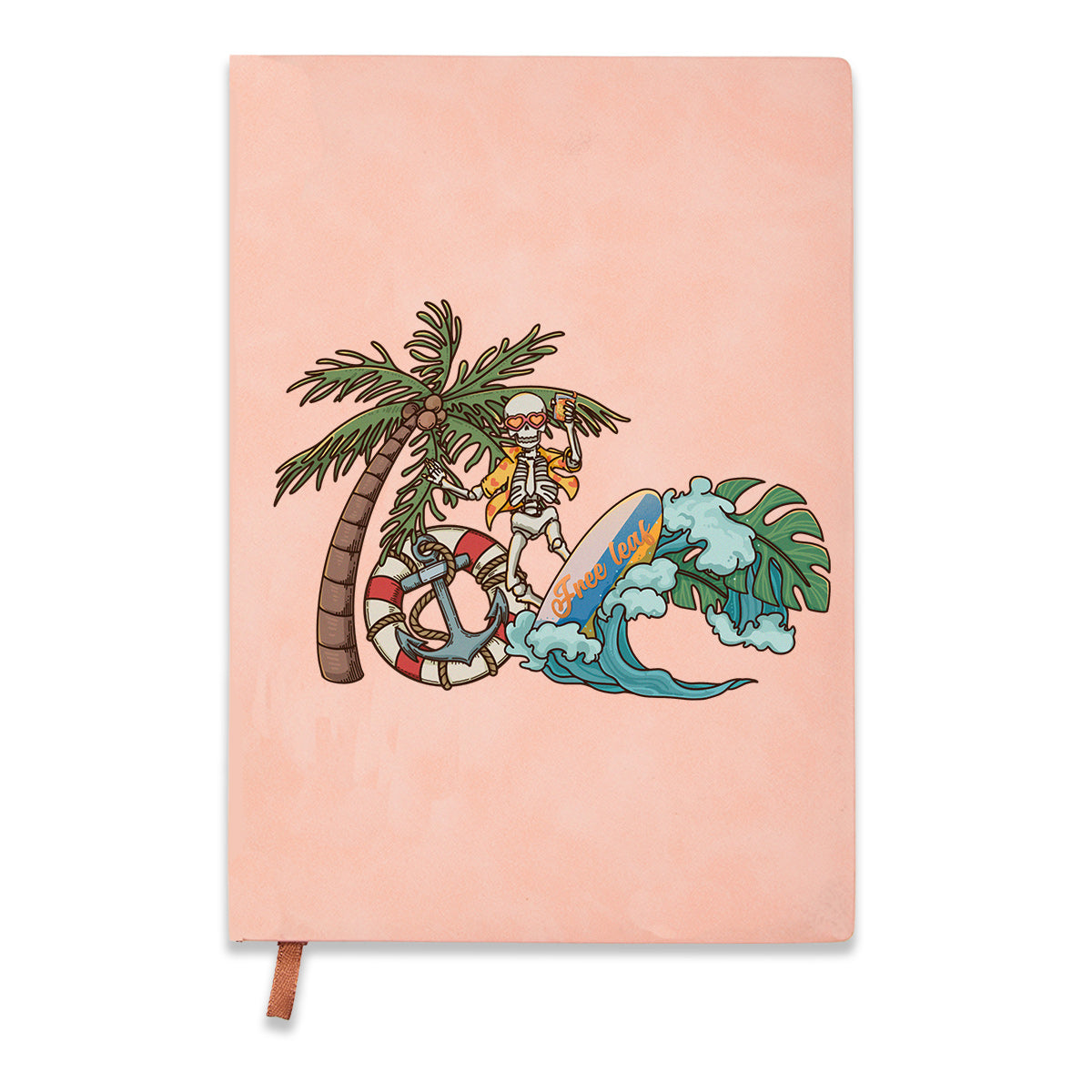Freeleaf Eternal Summer Romance Adventure Vintage Leather Journal Notebook