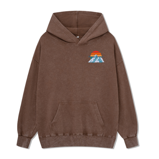 Happy Camper Washed Hoodie