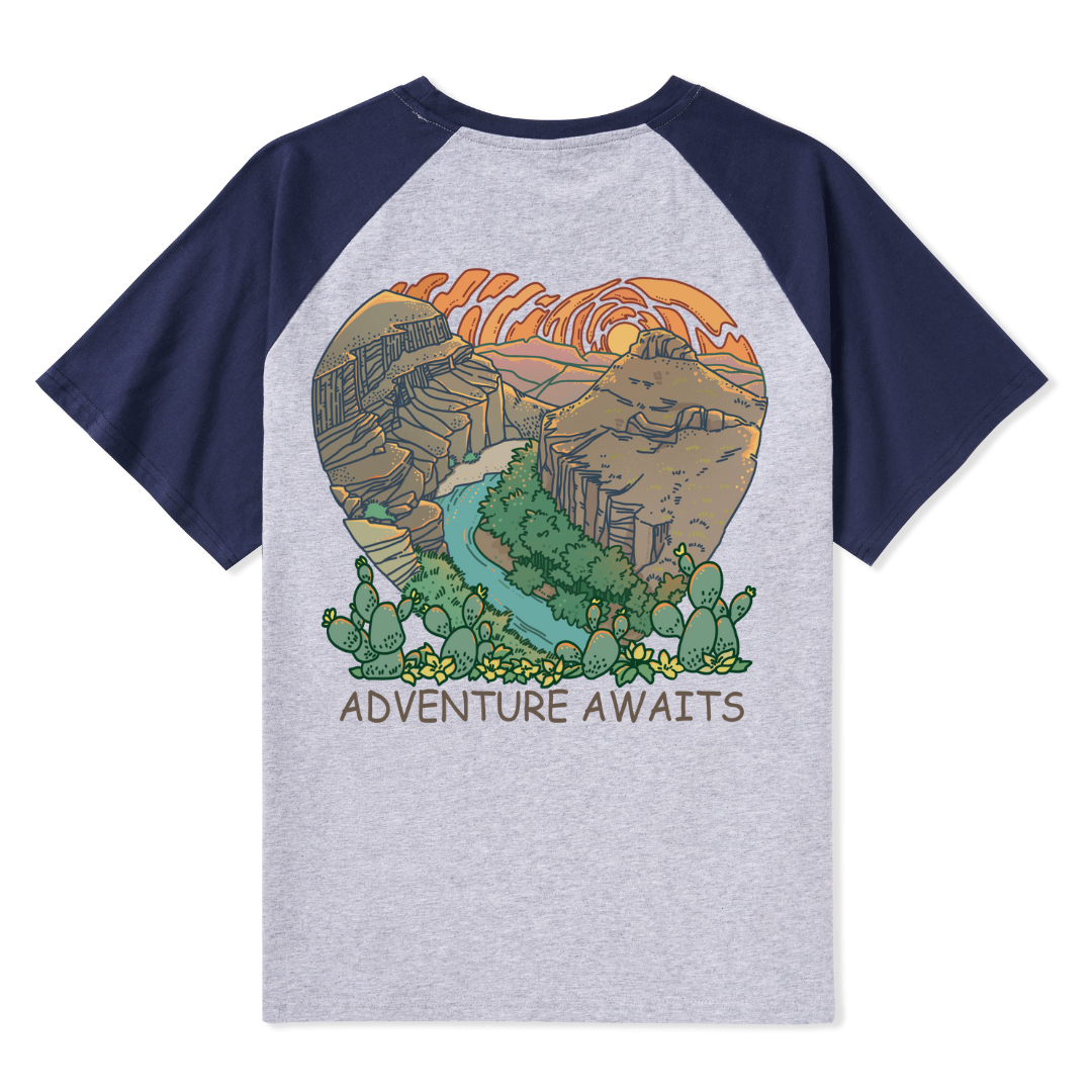 Big Bend National Park Raglan Short Sleeve Top