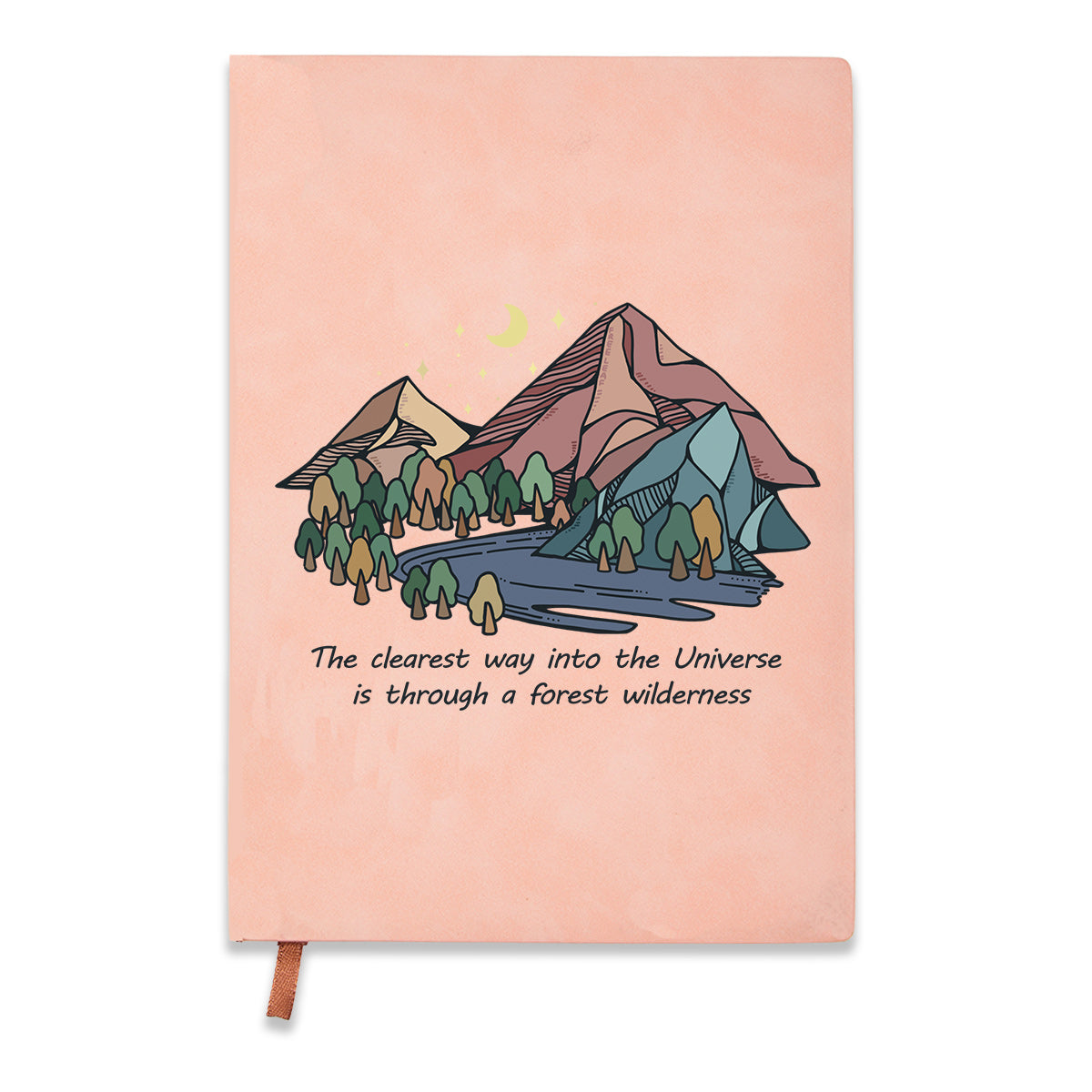 Freeleaf Pathway to the Universe Leather Journal Notebook