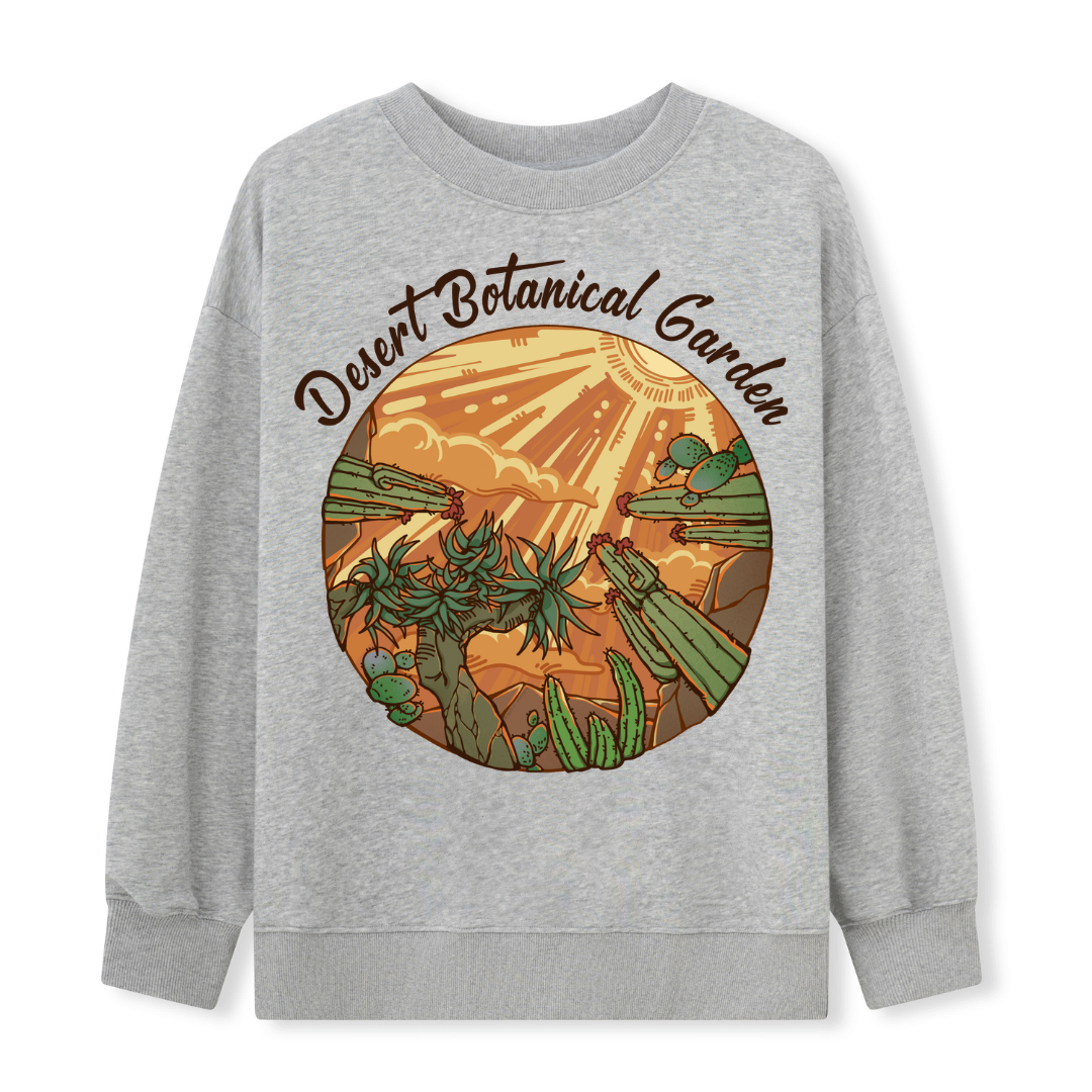 Desert Park Front-printed Sweatshirt