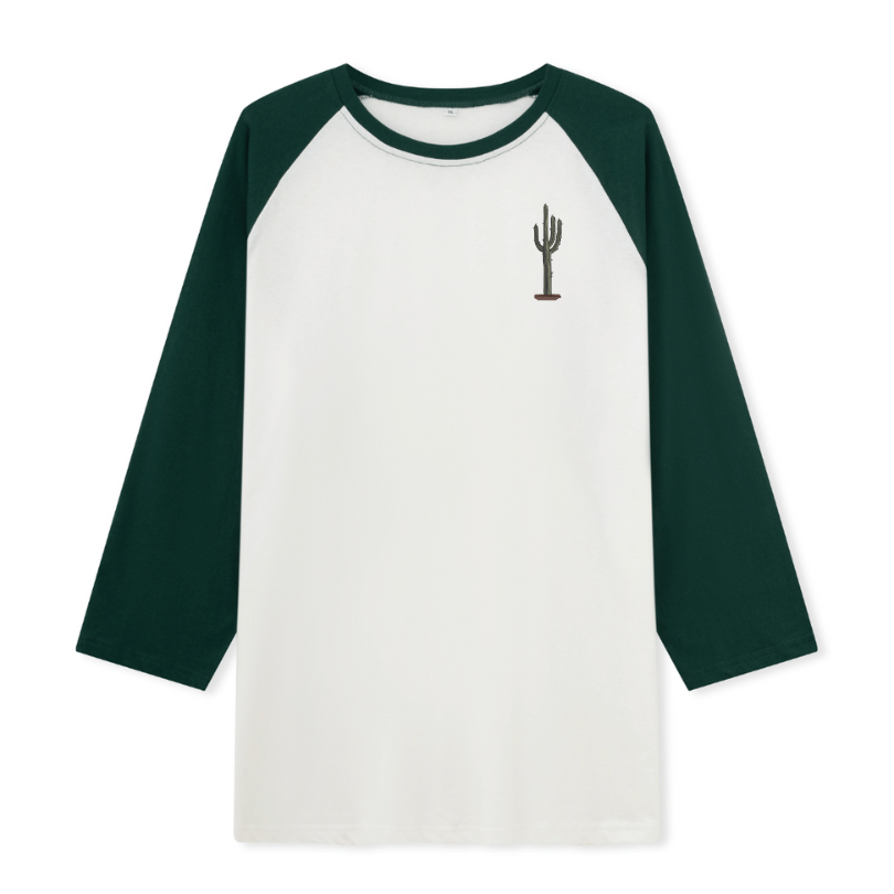 Golden Desert Raglan Long Sleeve Top