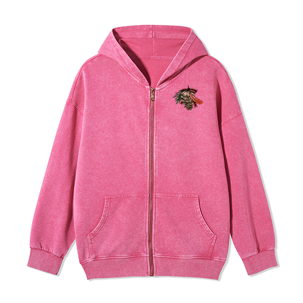freeleaf-christmas-cardinal-unisex-fleece-full-zip-hoodie