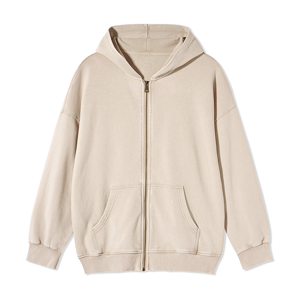 Freeleaf Just Want To Go Camping Unisex Nature Inspired Fleece Full-Zip Hoodie