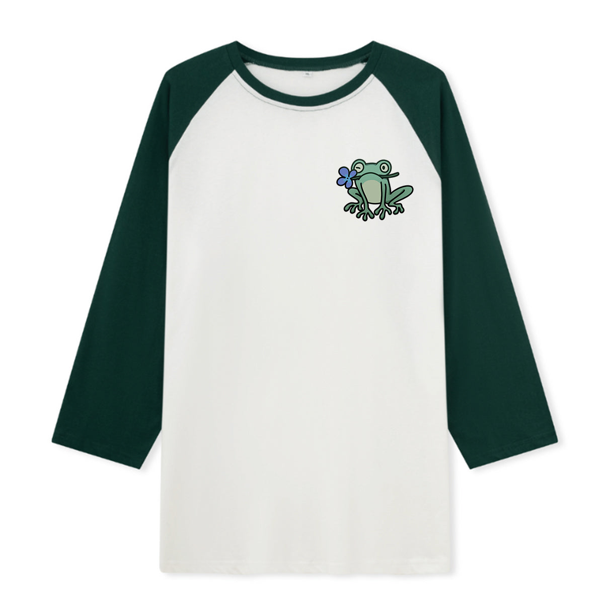 Freeleaf Rebirth in Bloom Unisex Nature Inspired Raglan Sleeve Top