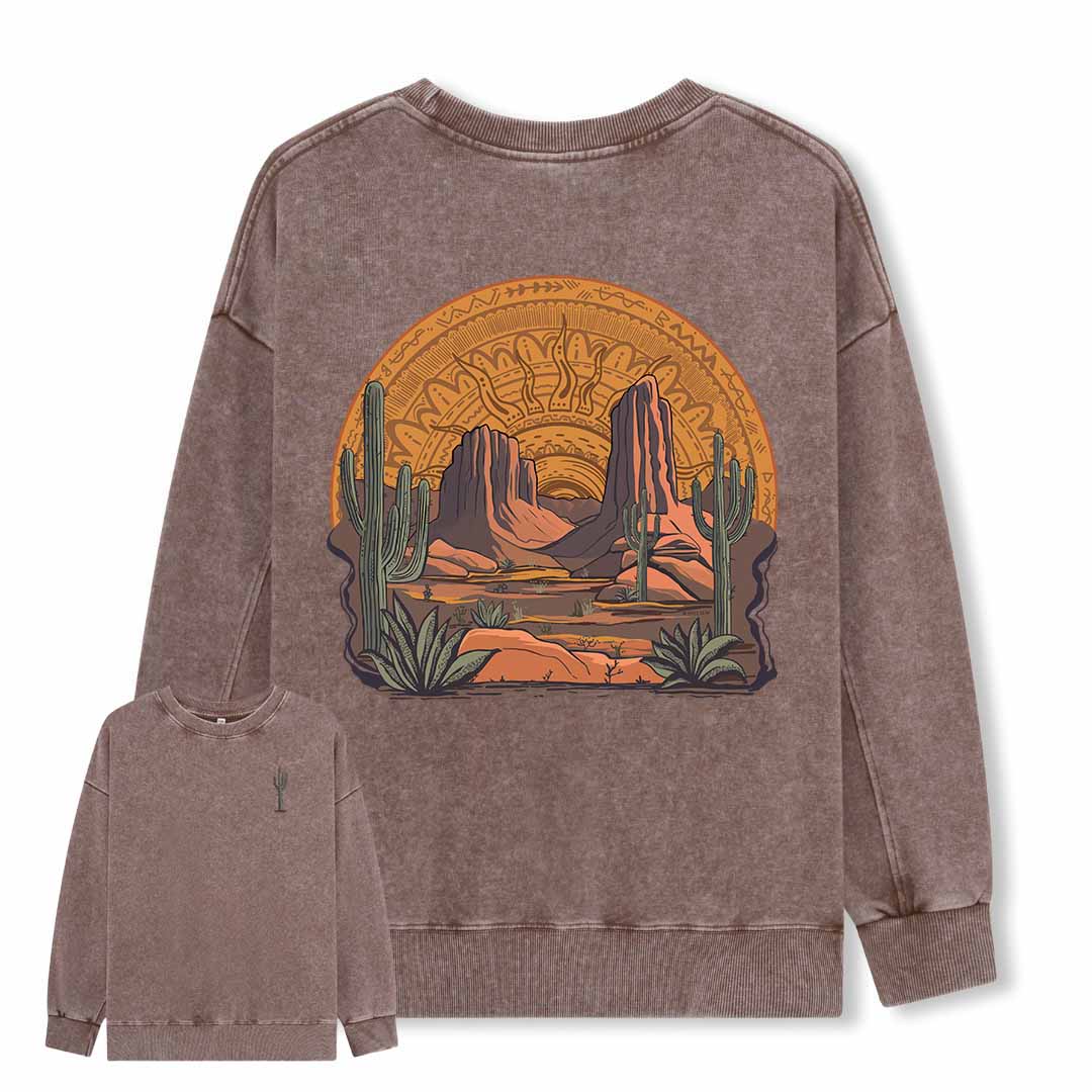 Golden Desert Washed Sweatshirt