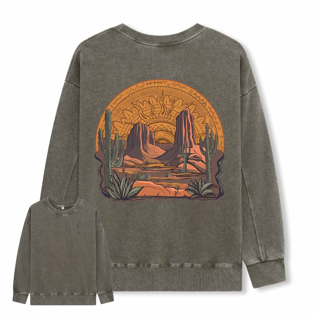 Golden Desert Washed Sweatshirt
