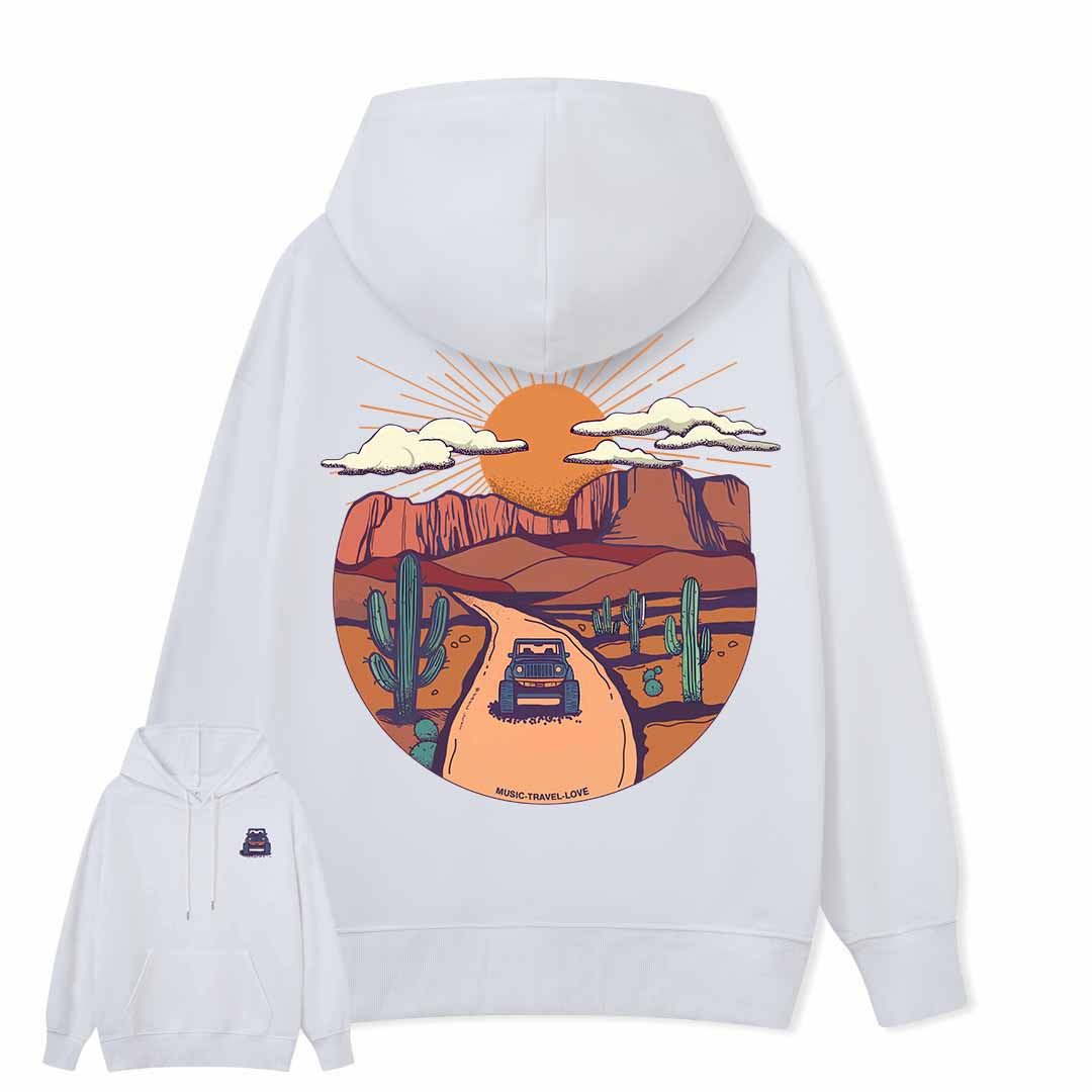 Go Hiking With Music Hoodie