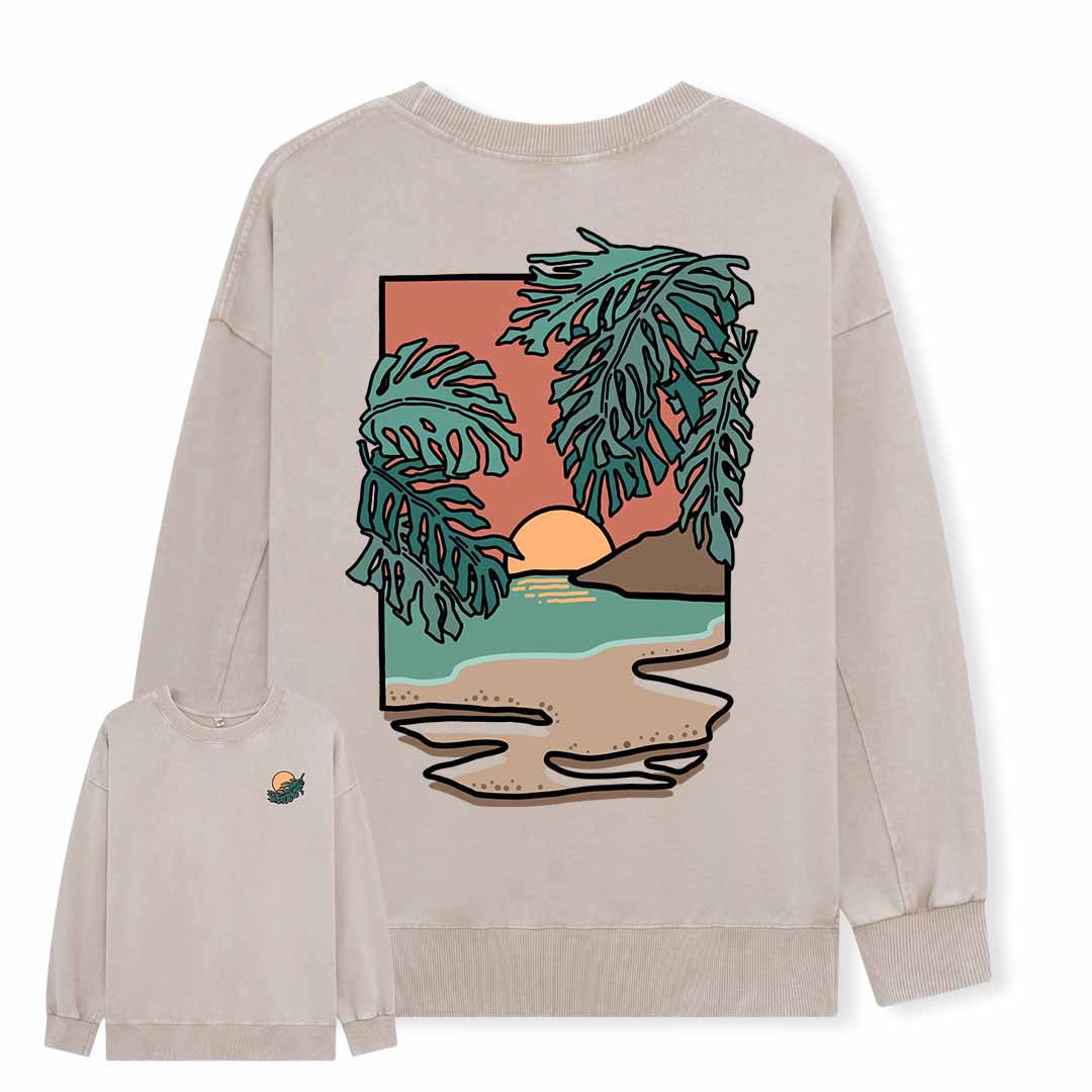 Hawaiian Vacation Washed Sweatshirt