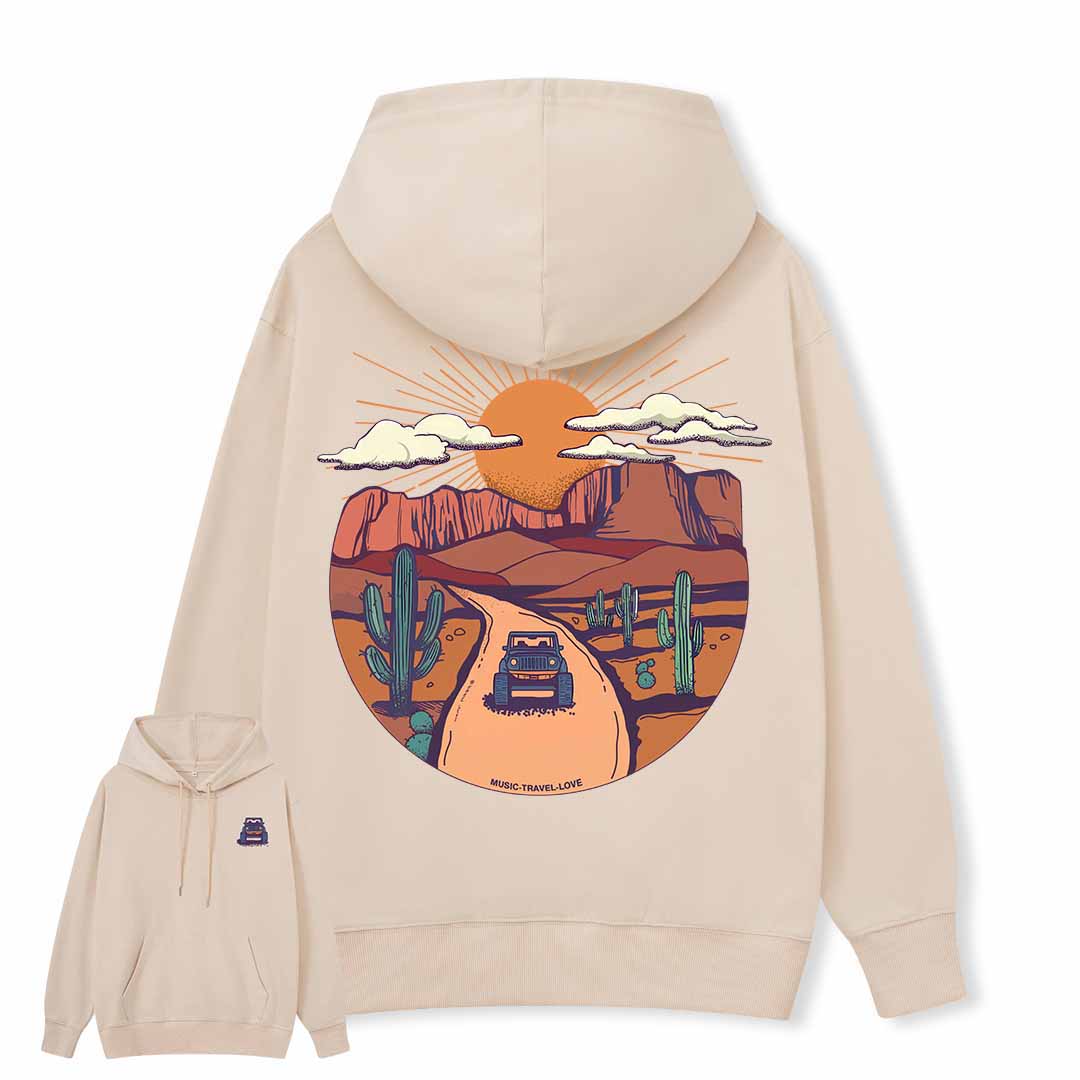 Go Hiking With Music Hoodie