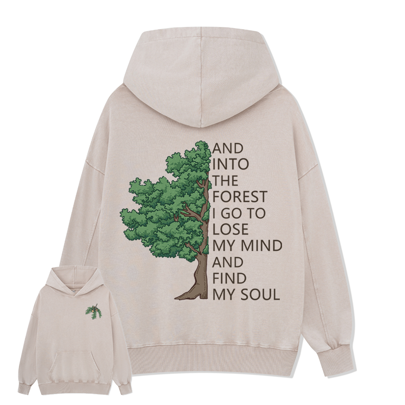 Freeleaf Into Forest And Find My Soul Unisex Hoodie