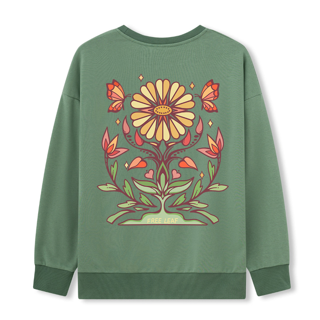Freeleaf Elf Viligis Unisex Nature Inspired Sweatshirt