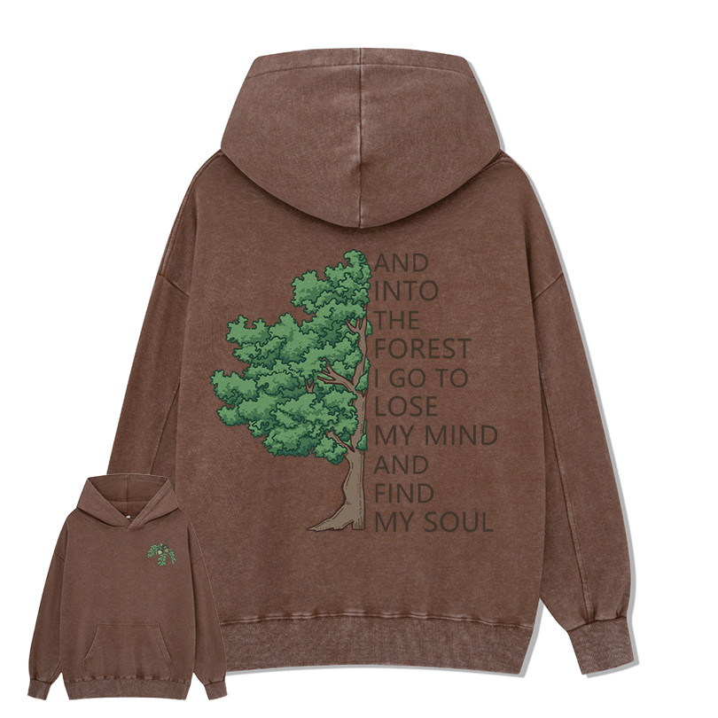 Freeleaf Into Forest And Find My Soul Unisex Hoodie