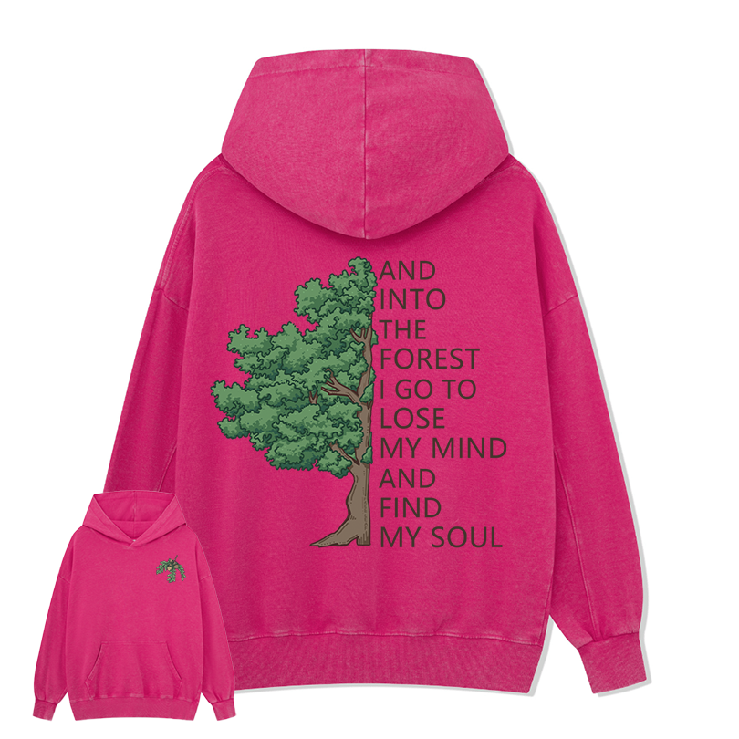 Freeleaf Into Forest And Find My Soul Unisex Hoodie