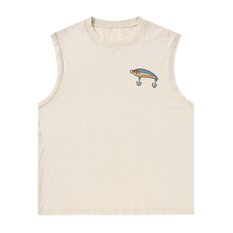 Freeleaf Can't Work Today Unisex Washed Tank Tops