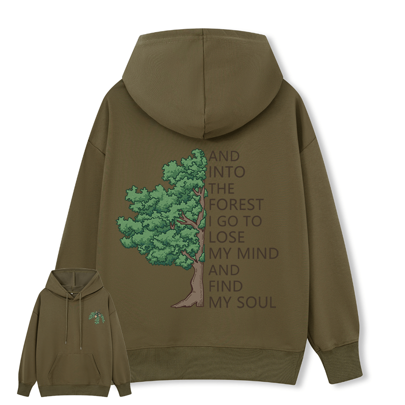 Freeleaf Into Forest And Find My Soul Unisex Hoodie