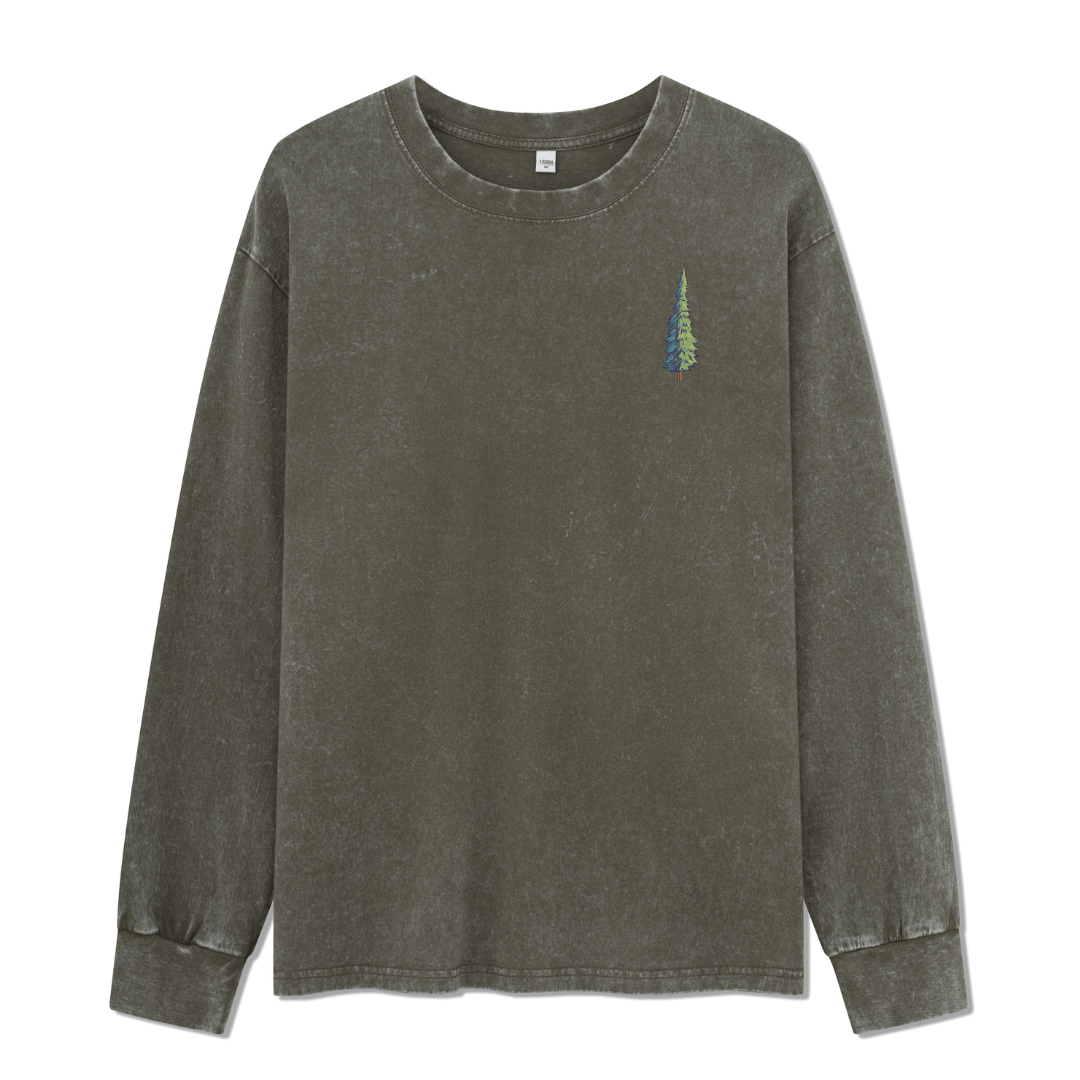 Zion National Park Washed Long Sleeve Top