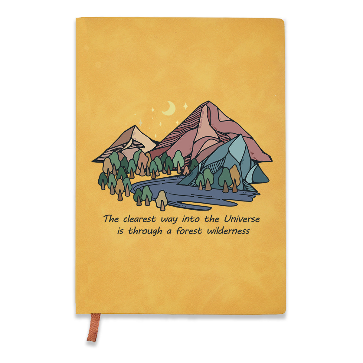 Freeleaf Pathway to the Universe Leather Journal Notebook
