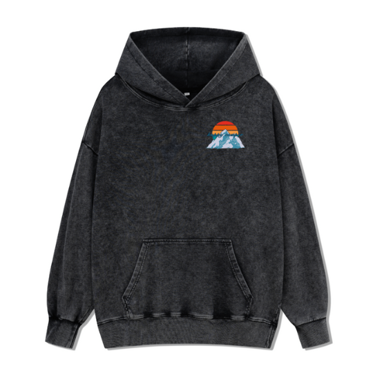 Happy Camper Washed Hoodie