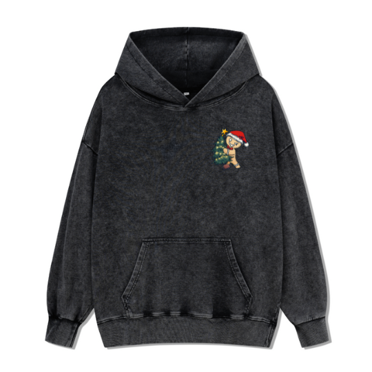 Merry Christmas Washed Hoodie