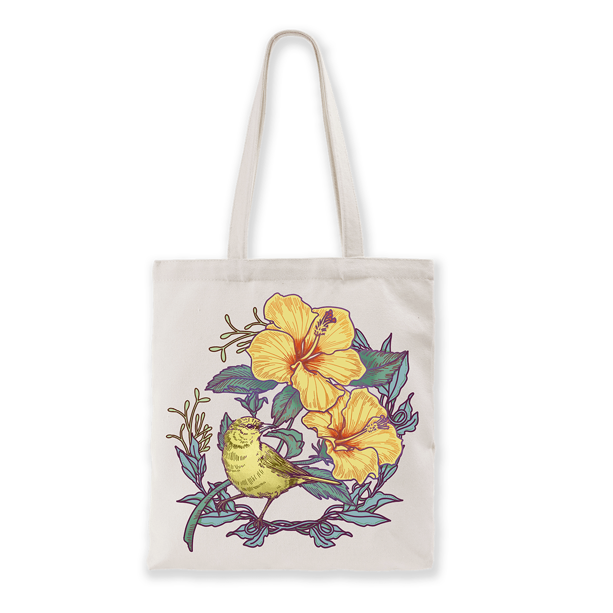 freeleaf-amakihi-tote-bag