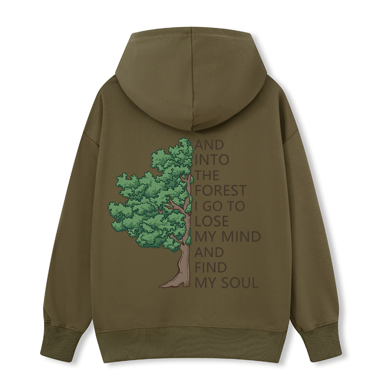 Freeleaf Into Forest And Find My Soul Unisex Hoodie