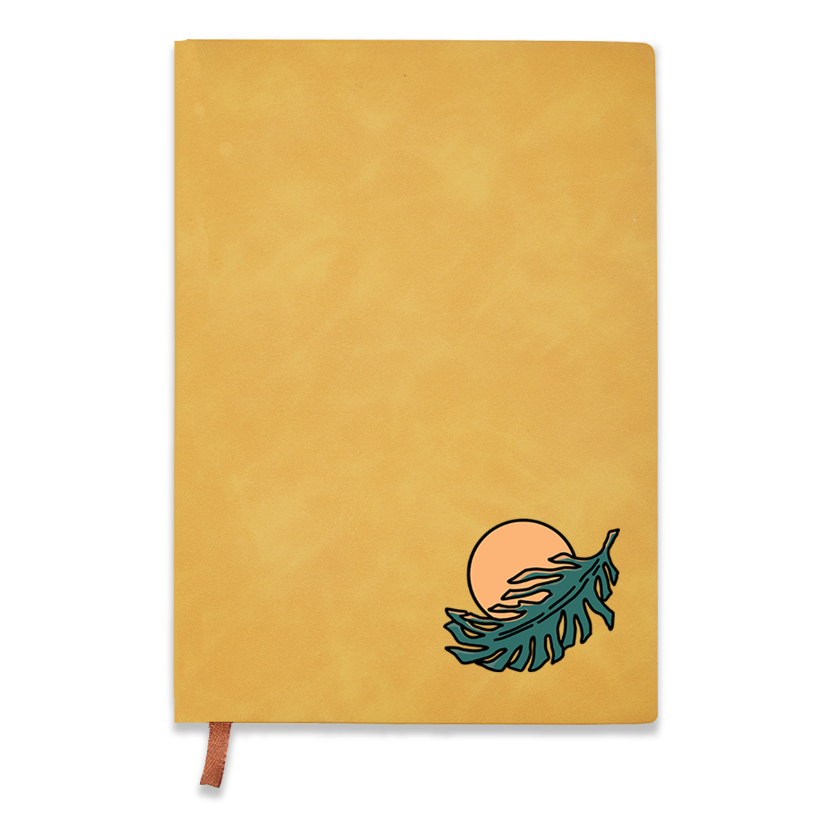 Freeleaf Hawaiian Vacation Vintage Leather Notebook