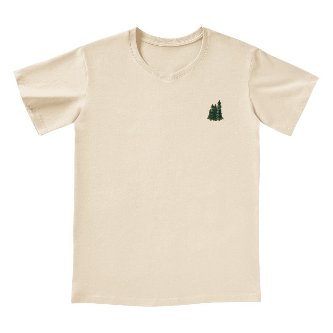 Adventure Awaits V-neck Tee