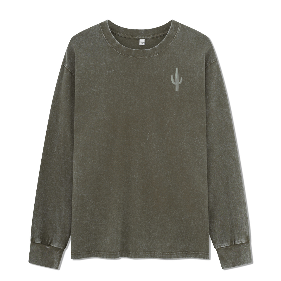 Saguaro National Park Washed Long Sleeve Top