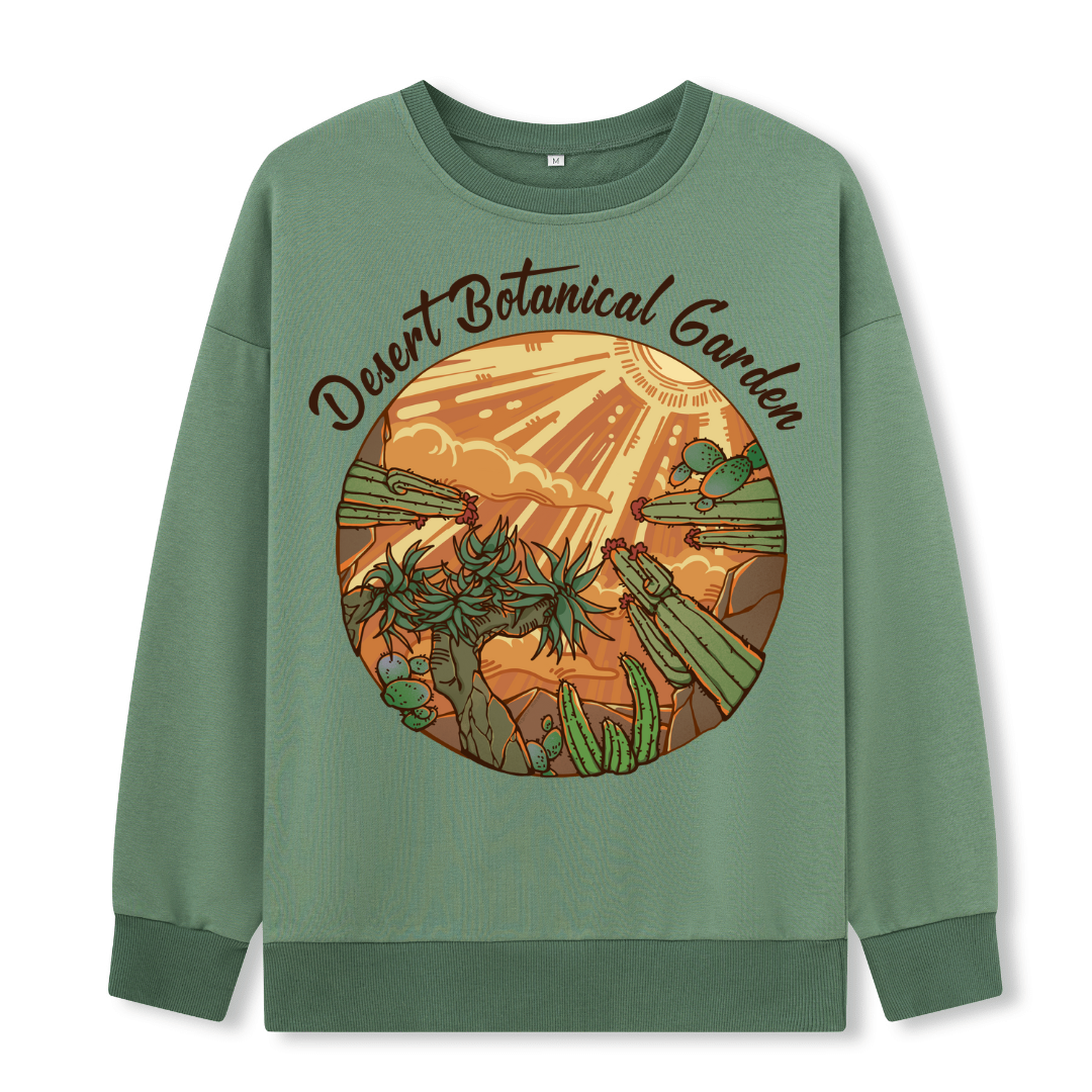 Desert Park Front-printed Sweatshirt
