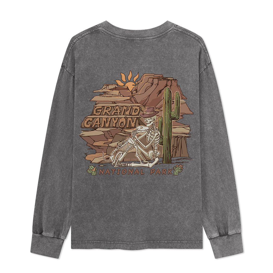 Freeleaf Grand Canyon National Park Washed Long Sleeve