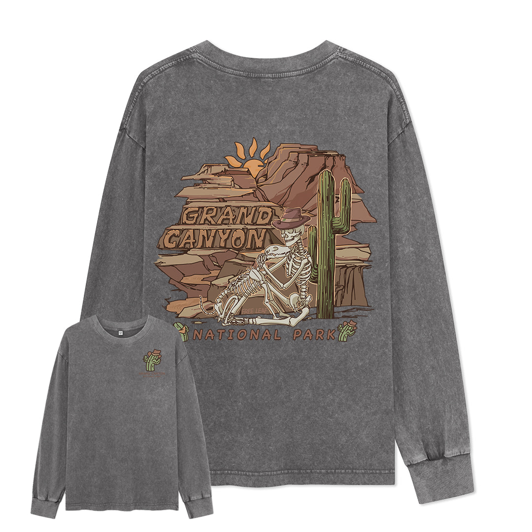 Freeleaf Grand Canyon National Park Washed Long Sleeve