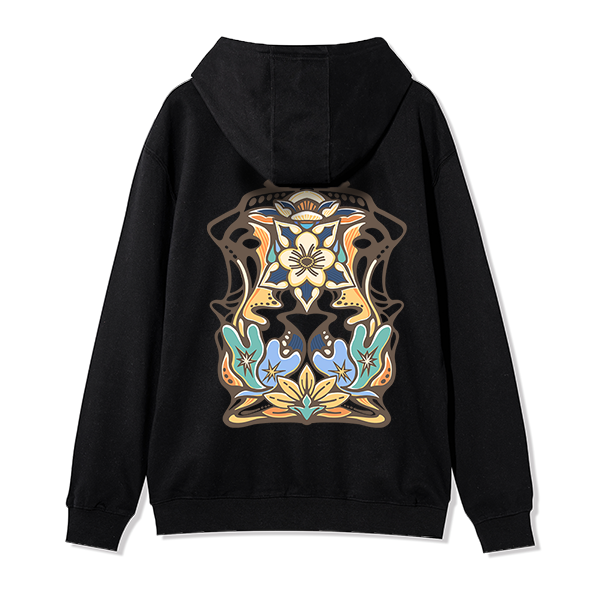 freeleaf-aquilegia-formosa-back-printed-unisex-nature-inspired-fleece-full-zip-hoodie-copy