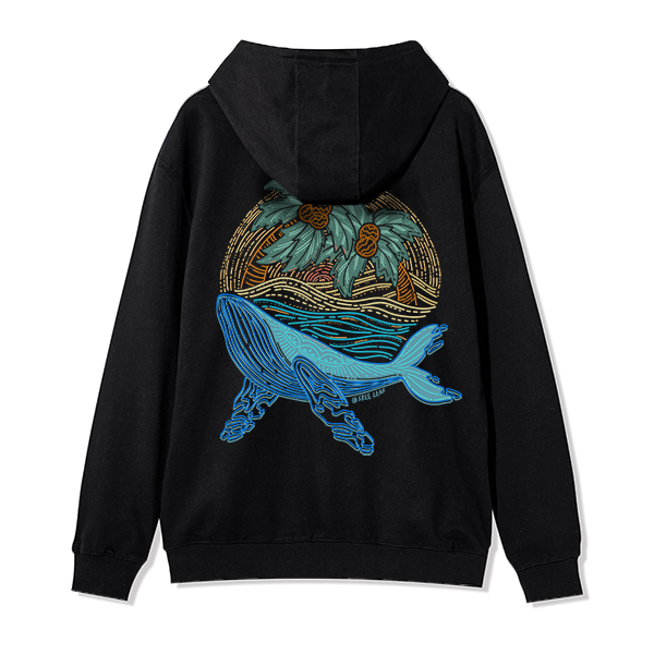 freeleaf-striated-whale-back-printed-unisex-fleece-full-zip-hoodie