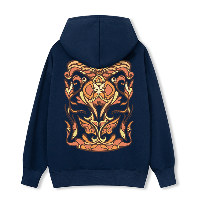 Freeleaf Golden Glow Unisex Nature Inspired Hoodie