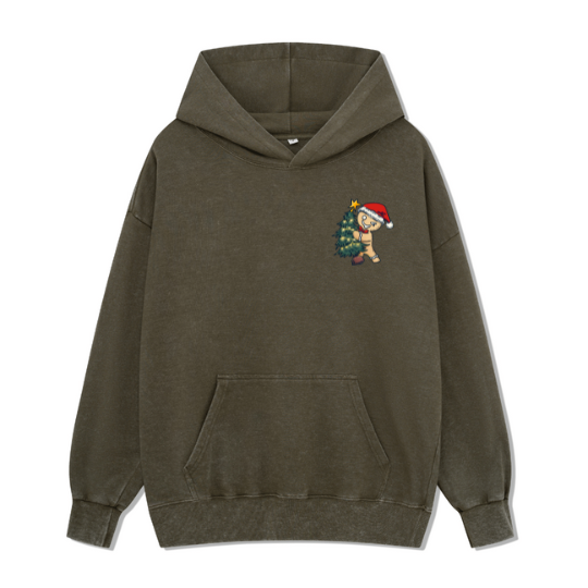 Merry Christmas Washed Hoodie