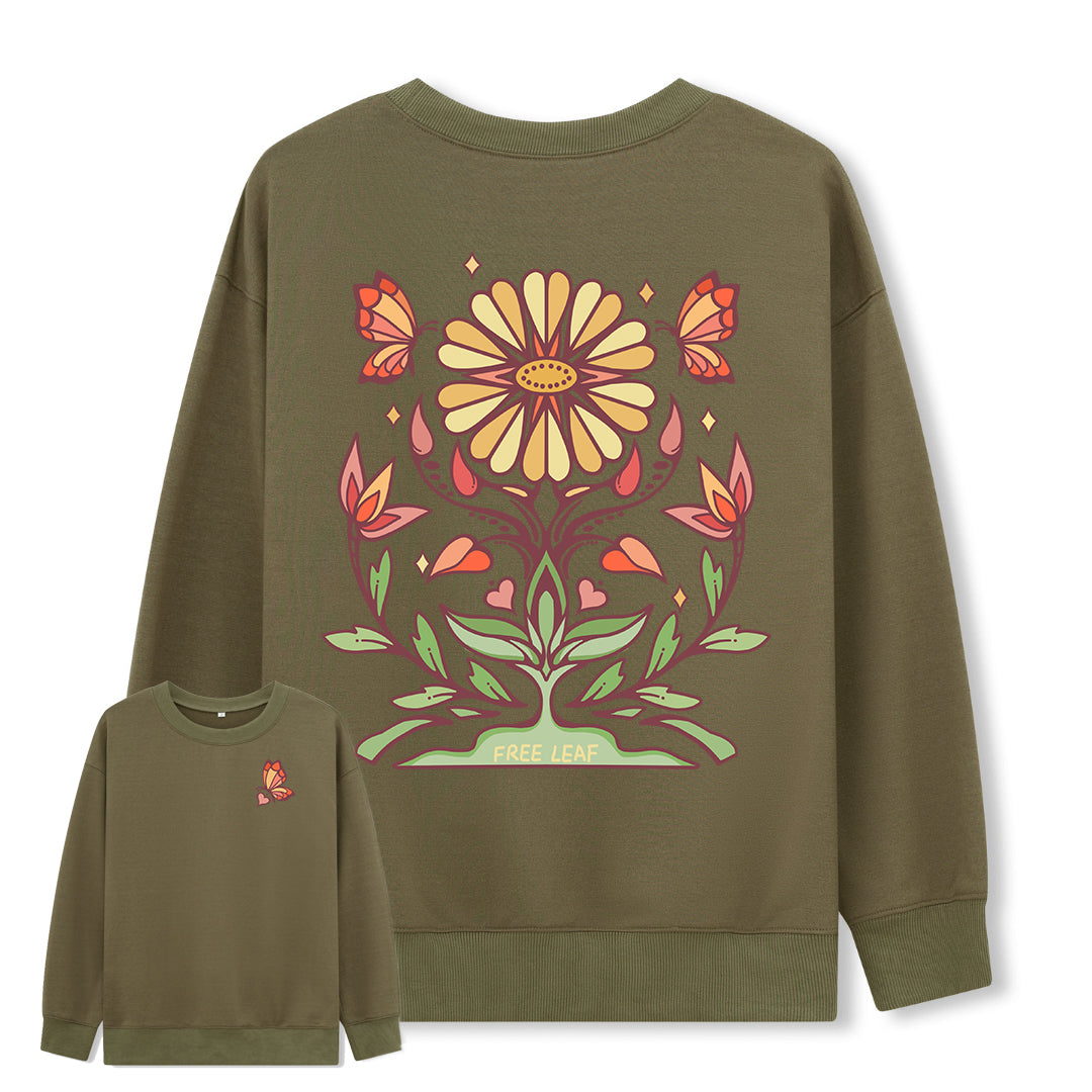 Freeleaf Elf Viligis Unisex Nature Inspired Sweatshirt