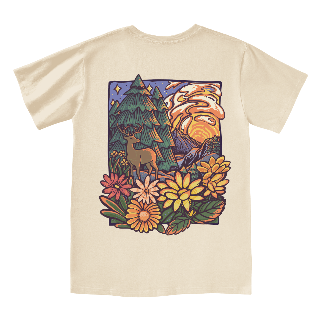 Wander In The Forest V-neck Tee