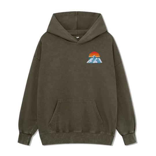 Happy Camper Washed Hoodie