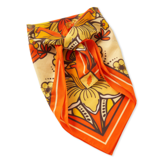 Freeleaf Spring Flower Thistles Bandana