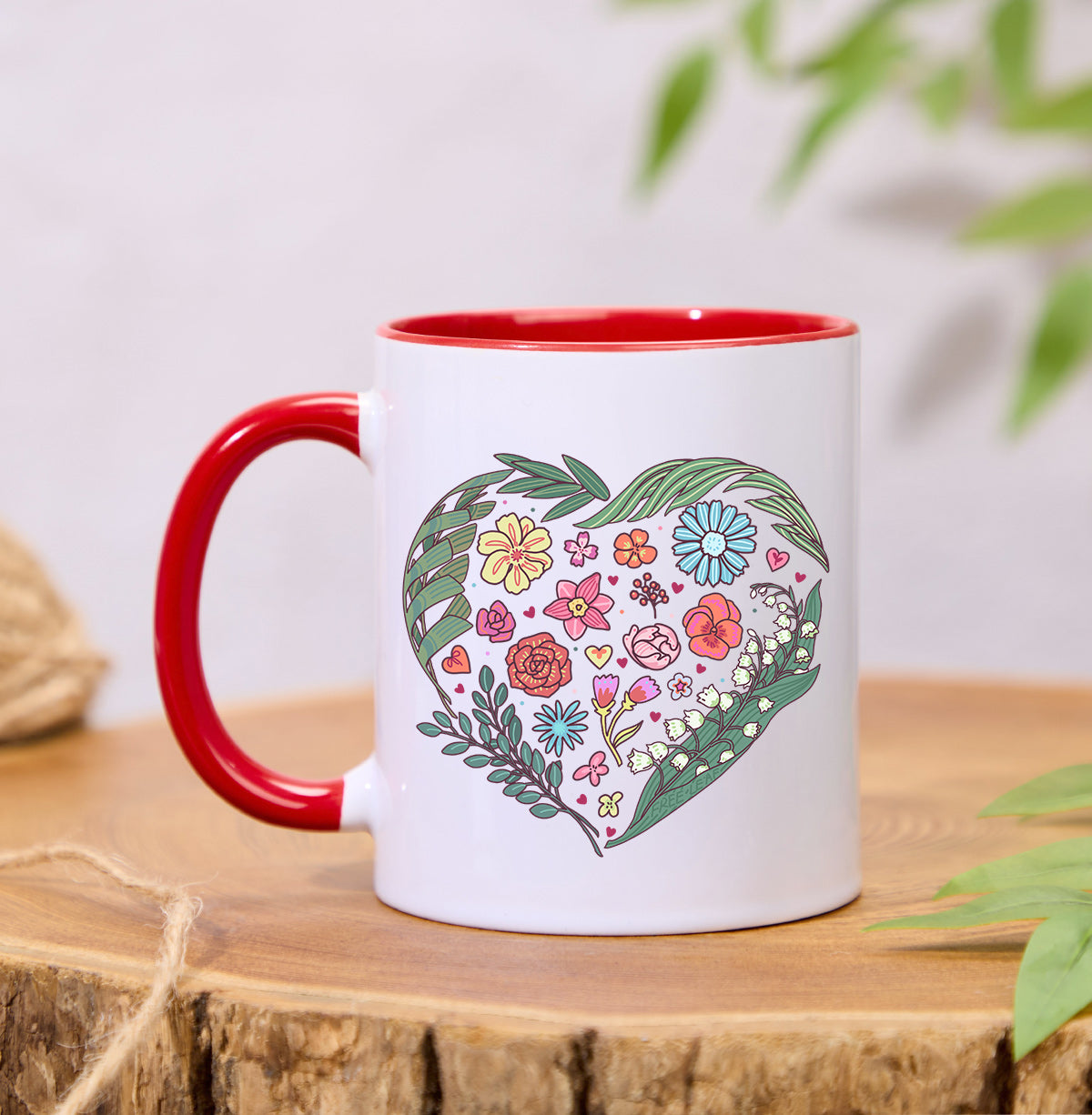 Freeleaf Love¡¯s Symphony Colorful Ceramic Mug