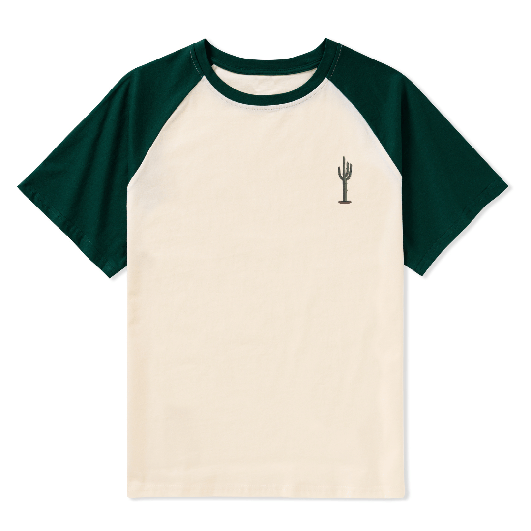 Golden Desert Raglan Short Sleeve Top